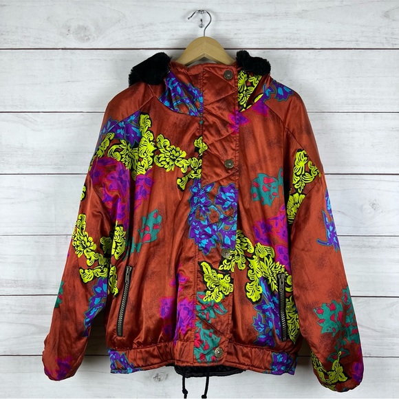 Vintage Obermeyer Ski Jacket Size 10 - Picture 1 of 12